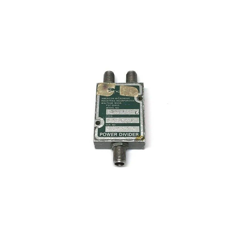7-18Ghz 7000-18000Ghz SMA 1-2 Power Splitter Combiner AMERICON 2089-6210