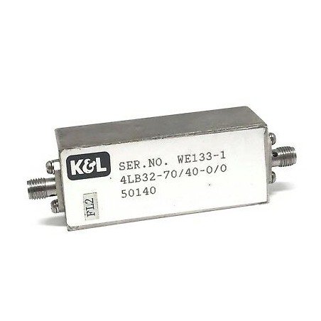 4LB32-70/40-0/0 Coaxial SMA RF Microwave Filter K&L