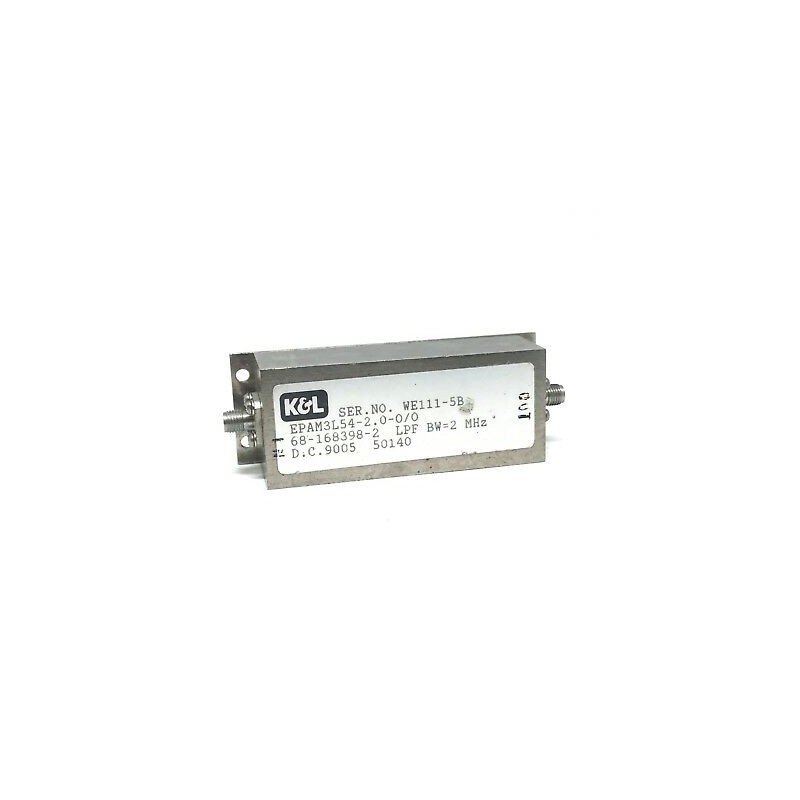 54MHZ LPF BW 2MHZ Microwave Coaxial Filter EPAM3L54-2.0-0/0 K&L Microwave 