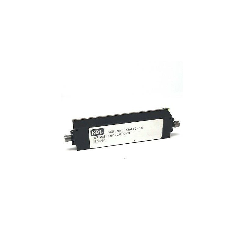 160Mhz BW 60Mhz Microwave Coaxial Filter G7B52-160/10-0/0 K&L Microwave 