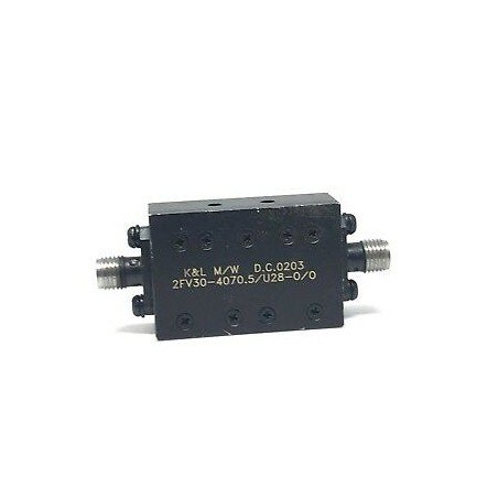 4070.5MHZ BW29M  Microwave Coaxial Filter 2VF30-4070.5/U28-0/0 K&L Microwave 