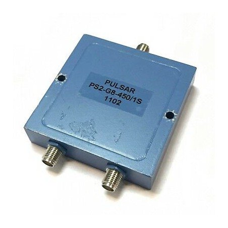 250-500Mhz 30W 2 Way SMA Power Divider Pulsar PS2-G8-450/1S 