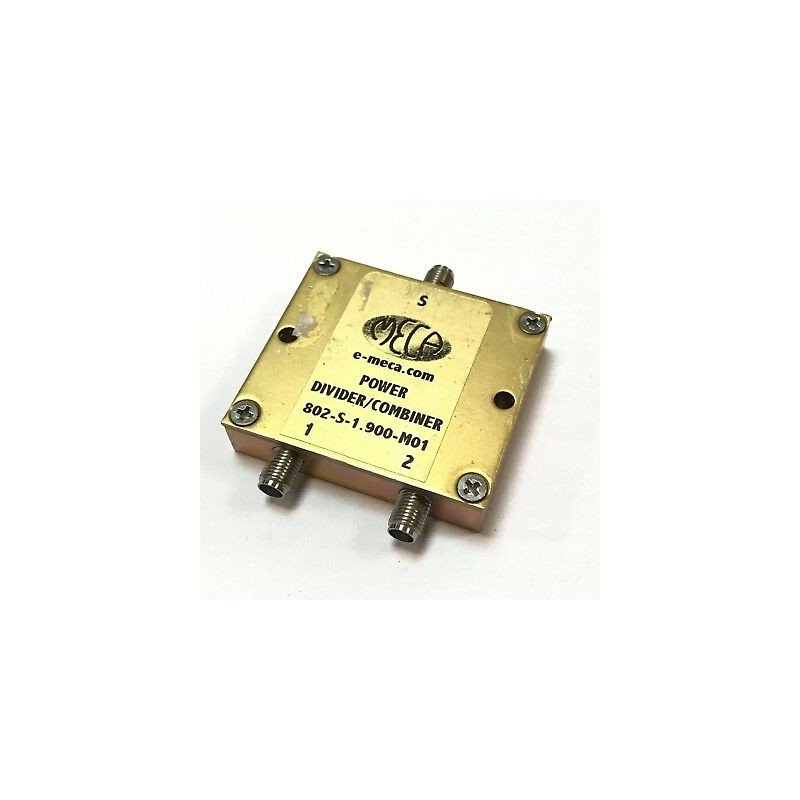 800-1900Mhz 30W 2 Way SMA Power Divider MECA 802-S-1.9-M01 