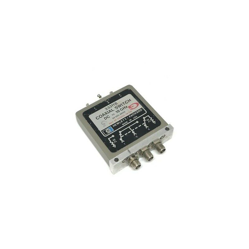 SMA DC-18Ghz 24V Coaxial Switch HP 33311B 