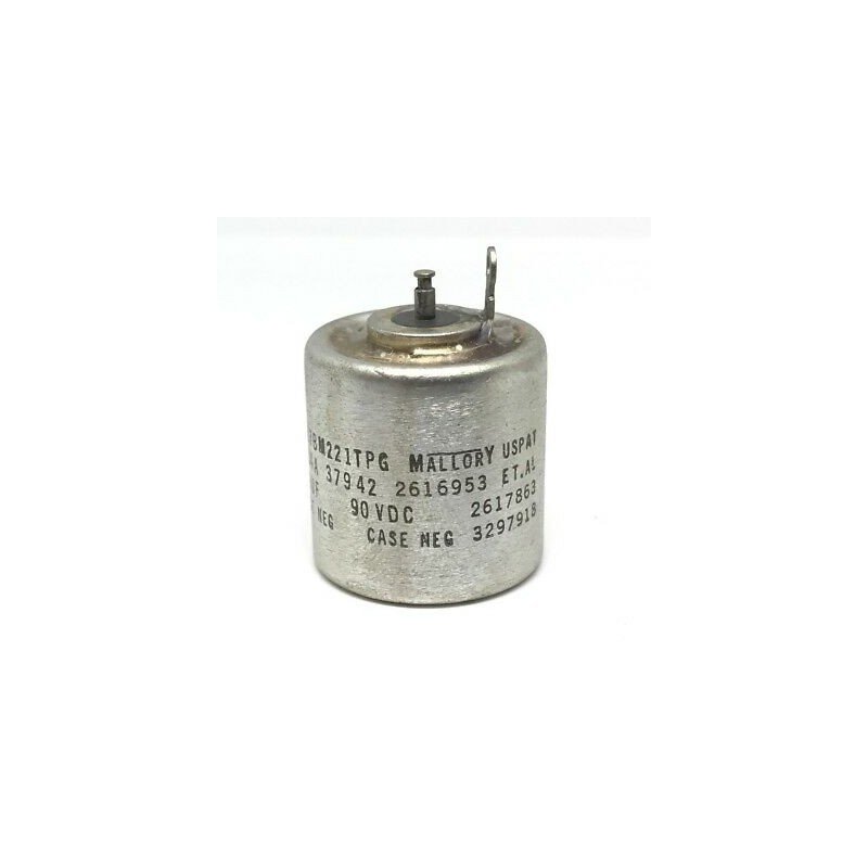 220UF 90VDC CL17BM221TPG MALLORY
