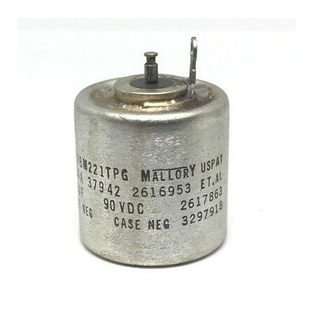 220UF 90VDC CL17BM221TPG MALLORY