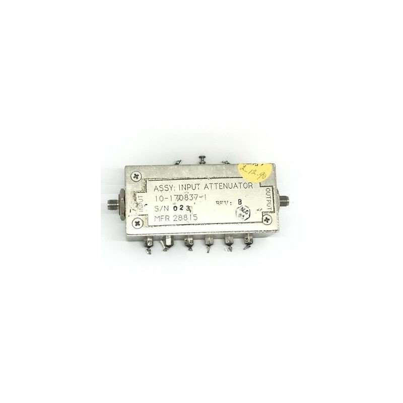 Input Attenuator 10-170837-1 SMA Voltage Controlled Attenuator