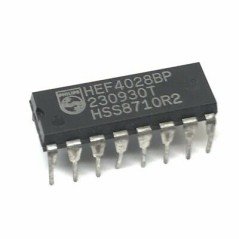 HEF4028BP Integrated Circuit PHILIPS