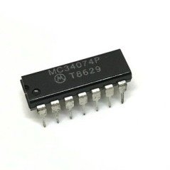 MC34074P Integrated Circuit MOTOROLA
