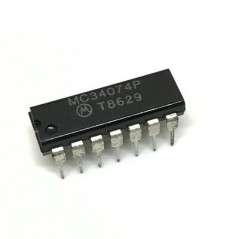 MC34074P Integrated Circuit MOTOROLA