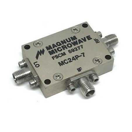 RF/LO: 3.5-12Ghz IF: DC-4Ghz SMA Microwave Mixer MC24P MAGNUM