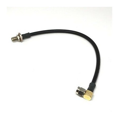 SMA 90 DEGREE TO SMA PANEL Cable Assembly Sucoform 141 L:20cm