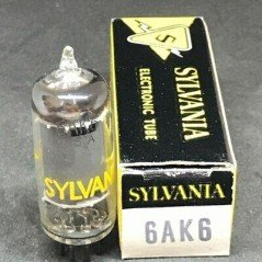 6AK6  ELECTRON VACUUM TUBE VALVE SYLVANIA
