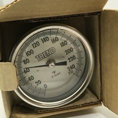 Trend Industrial Thermometer Panel Meter Fahrenheit 0-250F 6685-01-012-4238