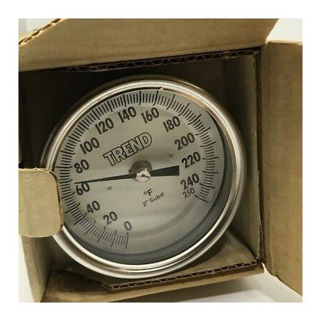 Trend Industrial Thermometer Panel Meter Fahrenheit 0-250F 6685-01-012-4238