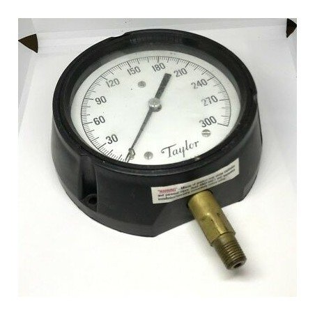 0-300PSI TAYLOR Pressure Gauge