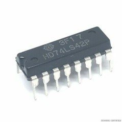 HD74LS42P INTEGRATED CIRCUIT HITACHI