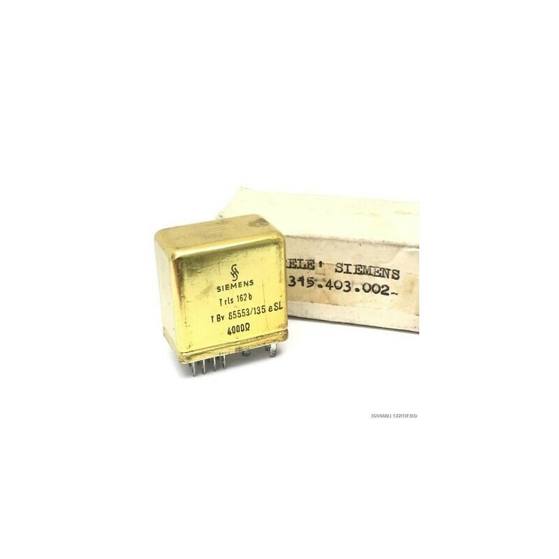 4KOHM 65553/135 RELAY 315.403.002 SIEMENS
