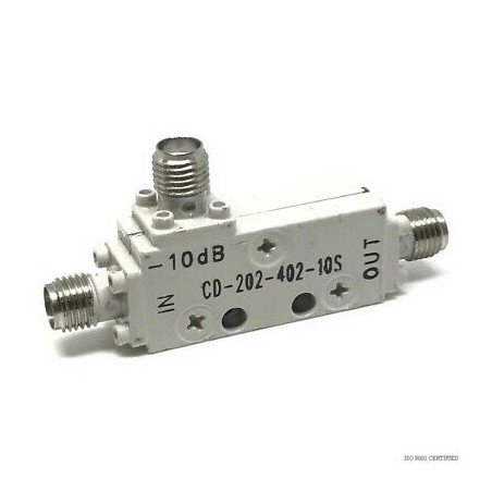 2-4GHZ 50W 10DB SMA DIRECTIONAL COUPLER CD-202-402-10S