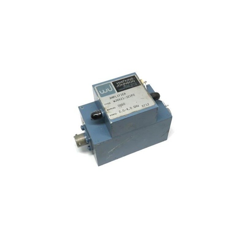 2-4GHZ MICROWAVE AMPLIFIER WATKINS JOHNSON WJ6621-321P2