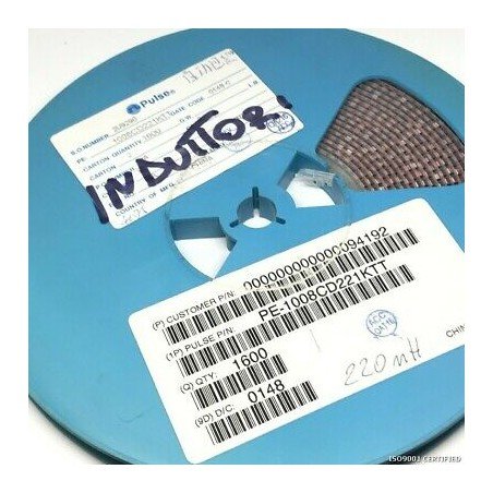220NH 500MA INDUCTOR PULSE 1008CD221KTT 1600PCS REEL