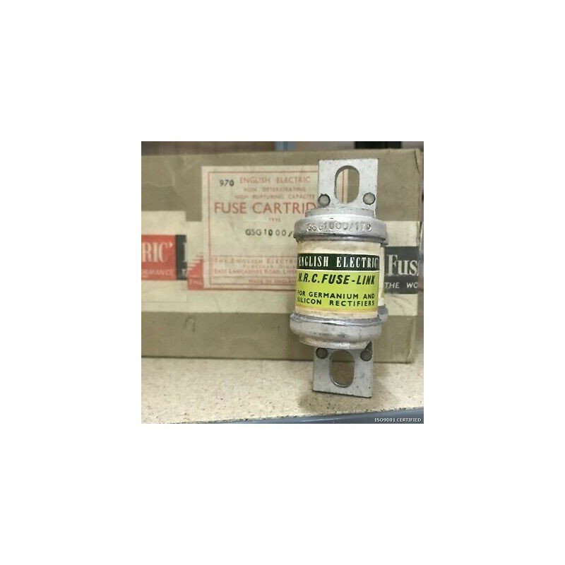 170A 1000V INDUSTRIAL FUSE BLADE GSG1000/170A GEC