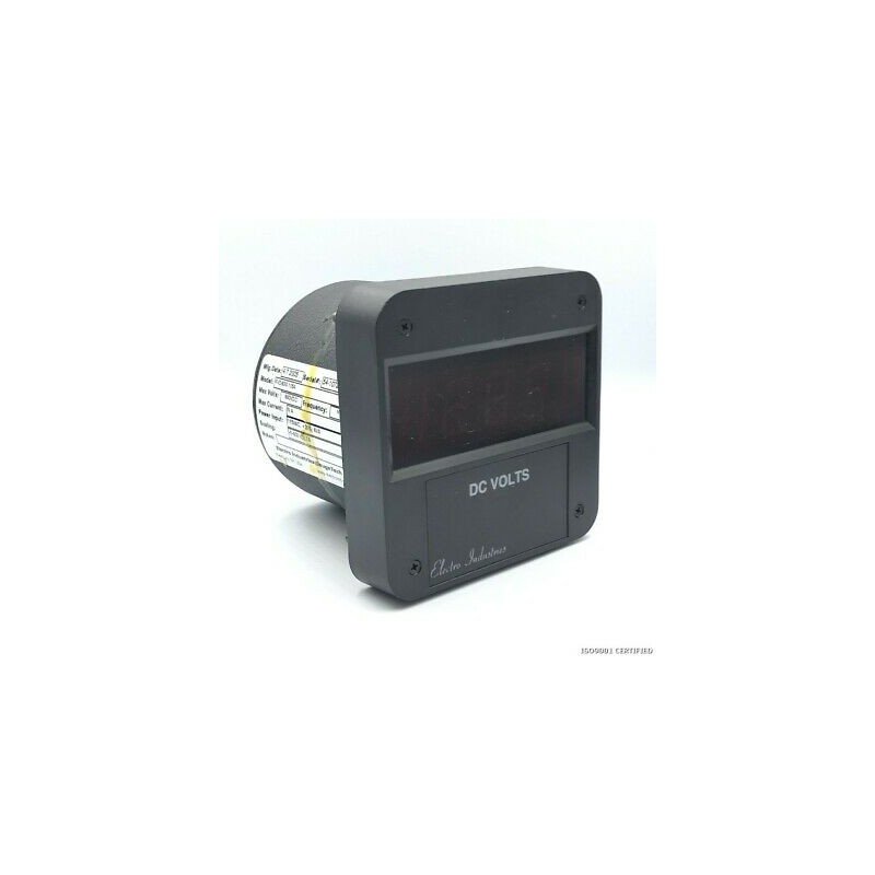FVD600-115A Electro Industries Voltmeter Panel Meter 0-600VDC