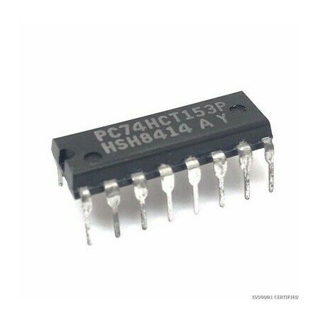 PC74HCT153P INTEGRATED CIRCUIT