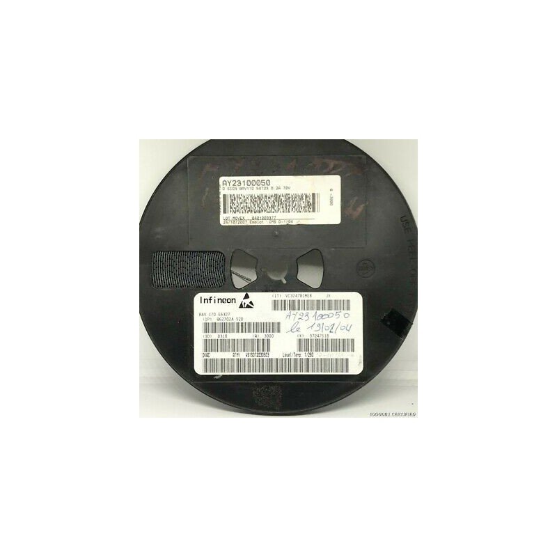 BAV170 70V 0.2A SOT23 DIODE INFINEON X3000PCS
