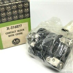 X216877 ALLEN BRADLEY CONTACT BLOCK WITH COVER
