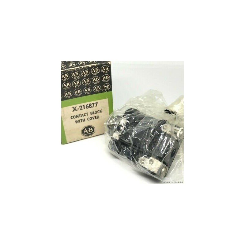X216877 ALLEN BRADLEY CONTACT BLOCK WITH COVER