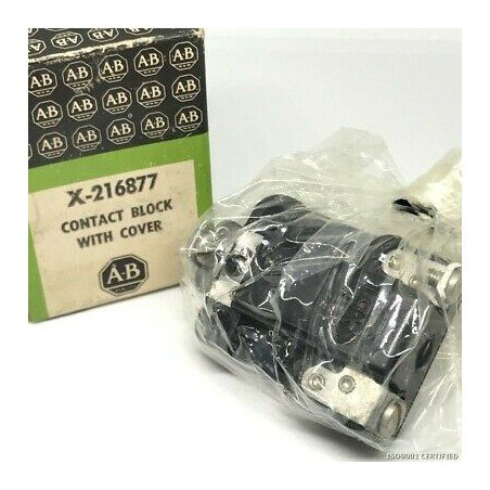 X216877 ALLEN BRADLEY CONTACT BLOCK WITH COVER