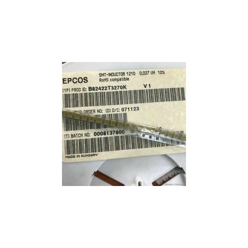 0.027U 10% CHIP INDUCTOR SMT 1210 EPCOS B82422T3270K X10PCS