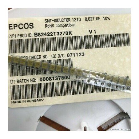 0.027U 10% CHIP INDUCTOR SMT 1210 EPCOS B82422T3270K X10PCS