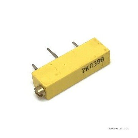 2KOHMS 2K POTENTIOMETER MP40 JAN MIL SPEC 2K039G