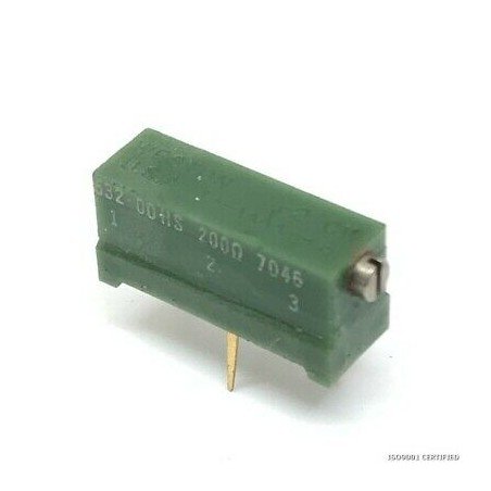 200OHMS 200R POTENTIOMETER WESTON 532-00H5