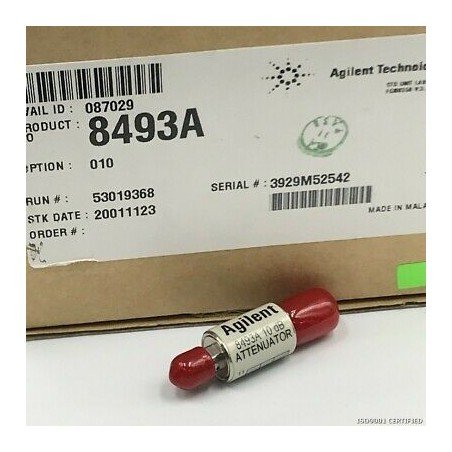 8493A-010 Agilent Fixed Coaxial Attenuator 10DB 2W DC-12.4Ghz SMA
