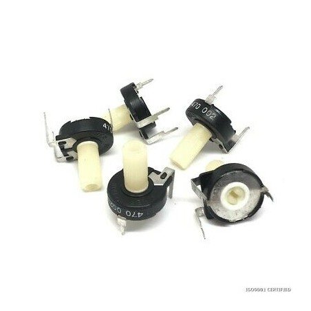 470R 470OHM HIQH QUALITY PIHER POTENTIOMETER RESISTORS X5PCS