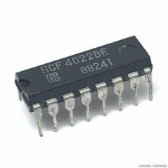HCF4022BE INTEGRATED CIRCUIT SGS