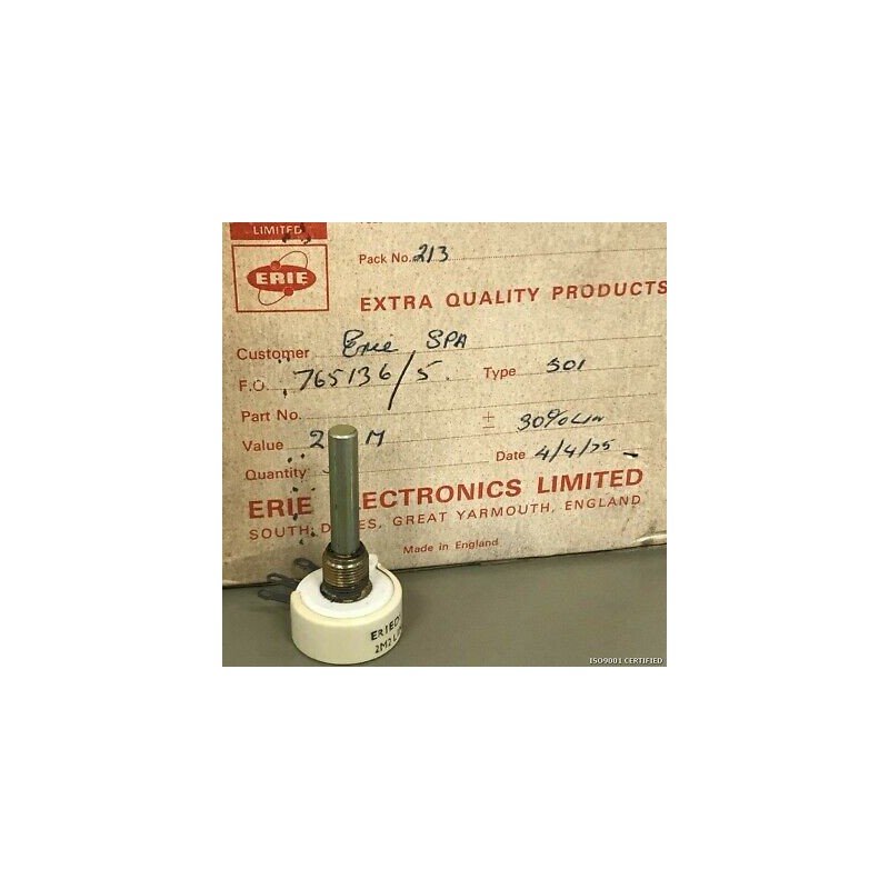 501 Erie Potentiometer High Quality 2.2MOHM 2M2 Linear