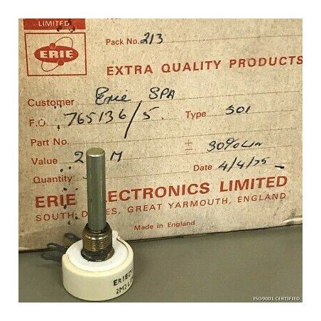 501 Erie Potentiometer High Quality 2.2MOHM 2M2 Linear