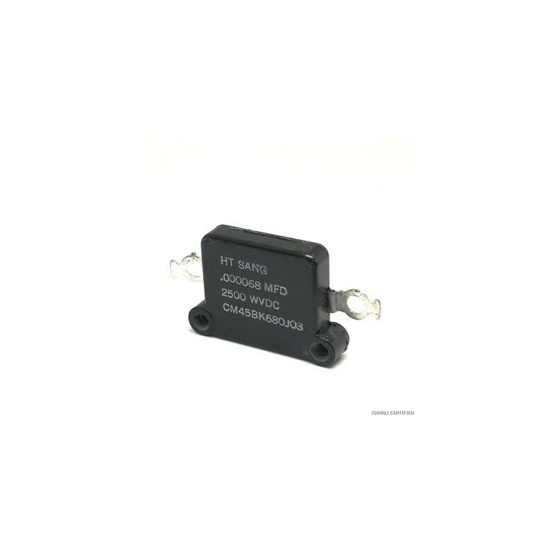 0.000068UF 2500V MICA TRANSMITTING CAPACITOR HT SANG CM45BK680J03
