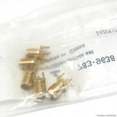 SMA 50OHM PCB MOUNT CONNECTORS X5