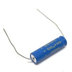 500UF 15V CAPACITOR GE NOS