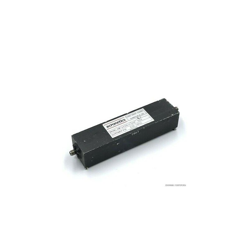 2-4GHZ SMA RF MICROWAVE BANDPASS FILTER F549B-3 ACRONETICS