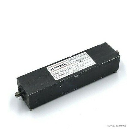 2-4GHZ SMA RF MICROWAVE BANDPASS FILTER F549B-3 ACRONETICS
