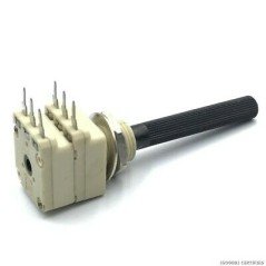 2M2 2.2MOHM B LINEAR DUAL PPOTENTIOMETER PIHER