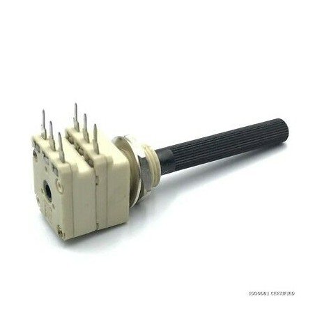 2M2 2.2MOHM B LINEAR DUAL PPOTENTIOMETER PIHER
