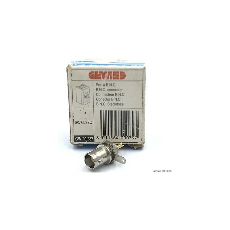 BNC DC-6GHZ BULKHEAD CHASSIS CONNECTOR