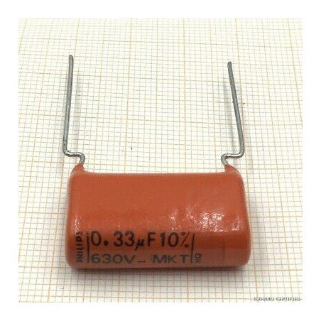 0.33UF 630V 10% MKT CAPACITOR PHILIPS